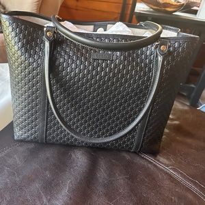 Authentic Gucci microguccisma medium joy tote